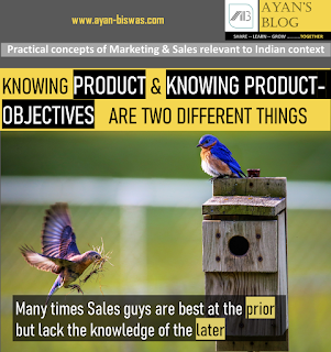 Knowing product & Knowing product objectives are two different things