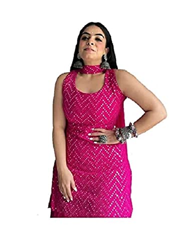 YAZU LIFESTYLE Women's Georgette Kurta