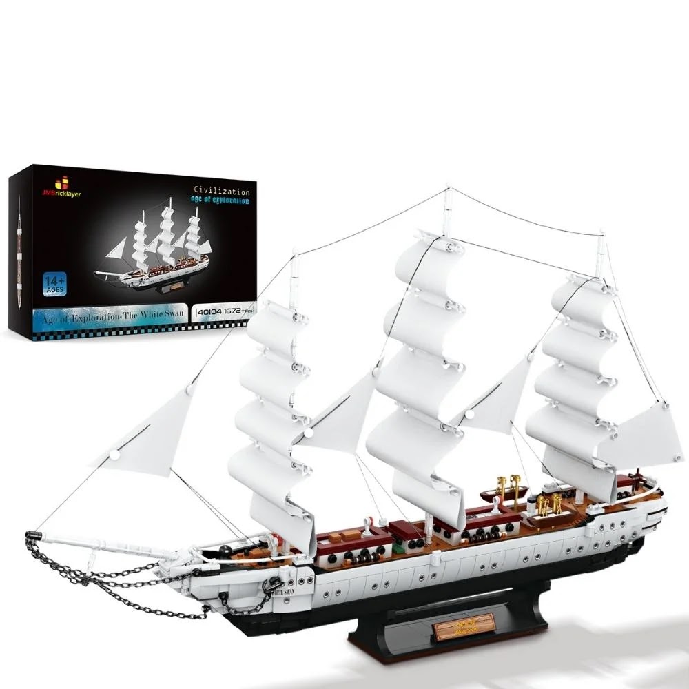 The Gull Pirate Ship 40108 | JMBricklayer Building Toys Shop