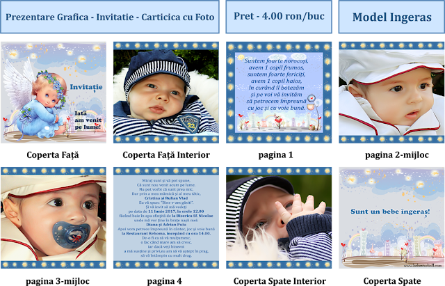 invitatii botez carticele