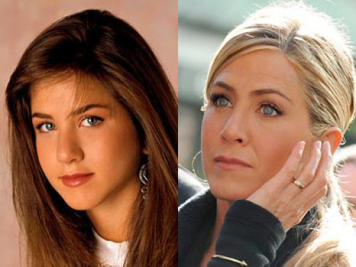 Jennifer Aniston Nose Job Before After. Jennifer Aniston Janet Jackson