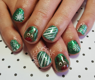 Rudolph gel nails