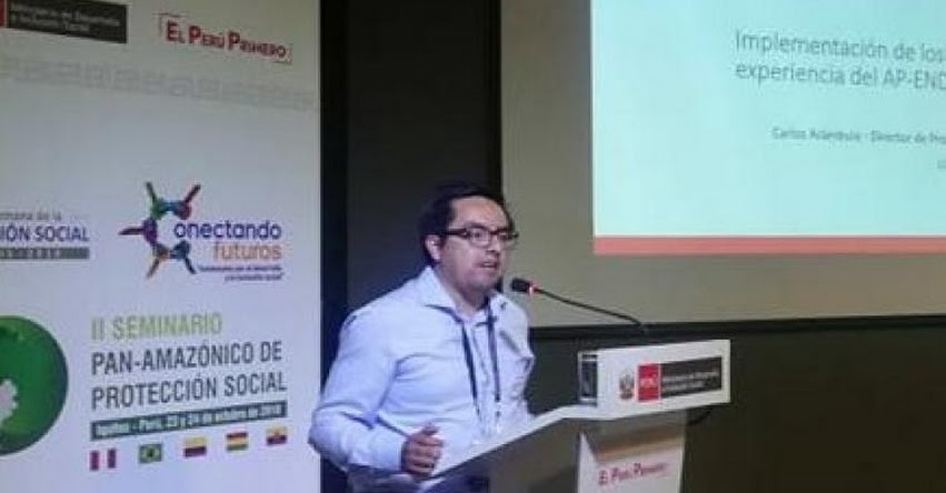 Carlos Arámbulo es el nuevo gerente ejecutivo del FONDEP - www.fondep.gob.pe