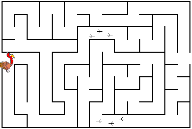 Thanksgiving Mazes For Children 5