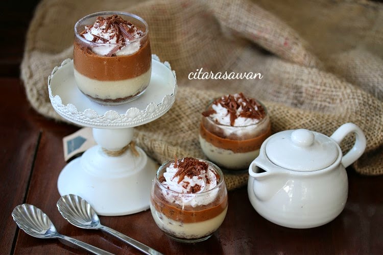 Puding Kek Tiramisu / Tiramisu Pudding Cake ~ Resepi Terbaik