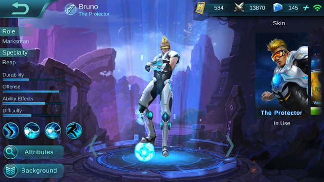 Bruno on Mobile Legends