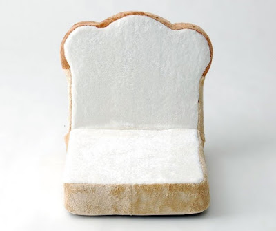 Zaisu Sliced Bread Adjustable Chair, You Can Sit Down Or Lay Down On This Bread