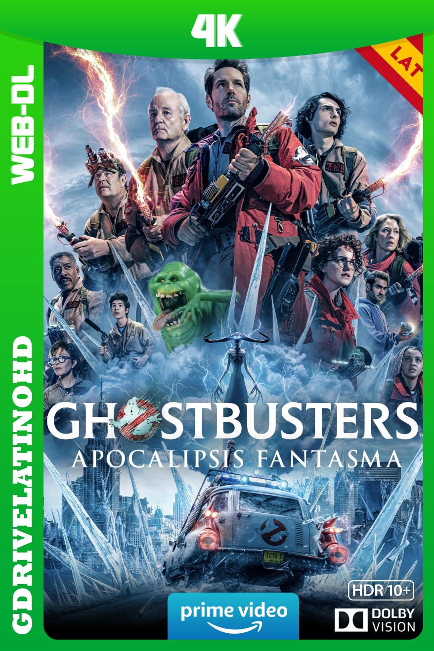 Ghostbusters: Apocalipsis Fantasma (2024) WEB-DL 4K DV HDR10+ Latino-Inglés