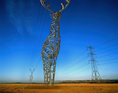 Deer-Shaped Electrical Towers in Russia Seen On www.cars-motors-modification.blogspot.com