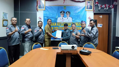 DPC PJS Kota Batam Resmi Terdaftar di Kesbangpol Pemko Batam