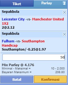 Prediksi Bet MixParlay