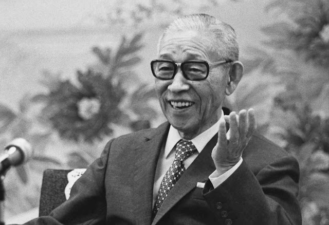 رائد الأعمال الياباني كونوسوكي ماتسوشيتا مؤسس شركة باناسونيك