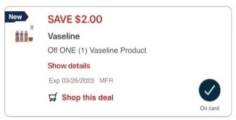 $2/1 any Vaseline products CVS APP ONLY MFR Digital Coupon (go to CVS App)
