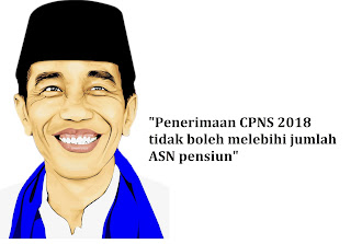 Rekrutmen CPNS 2018 Jokowi