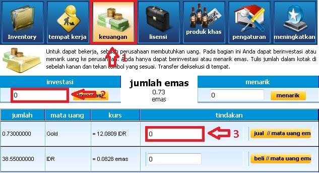 cara membuat perusahaan koran di market glory