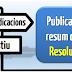 Resolució Adjudicacions d'Estiu i resums