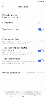 Melihat File Tersembunyi HP Vivo