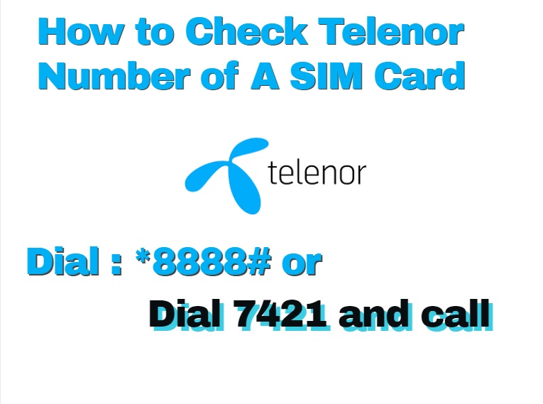 How to check telenor number