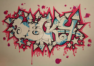 Graffiti Alphabet Art Tagging Style by Vetalas Picture