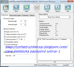 Cara Mudah Membuka Winrar Yang di password Working