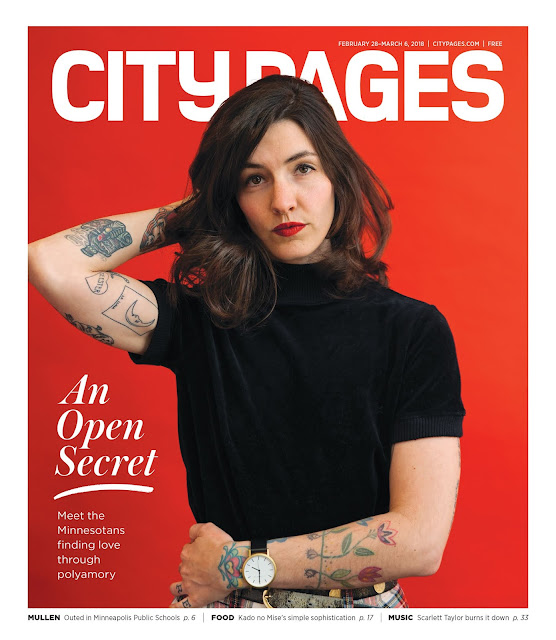 Image of City Pages cover story on polyamory