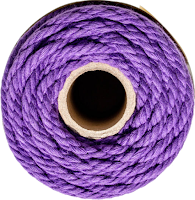 cotton cord purple