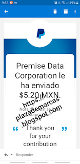 comprobante de pago paypal premise