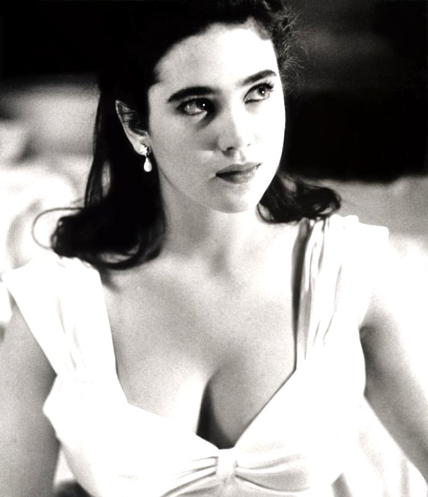 Jennifer Connelly years before overly dour material like Requiem for a 