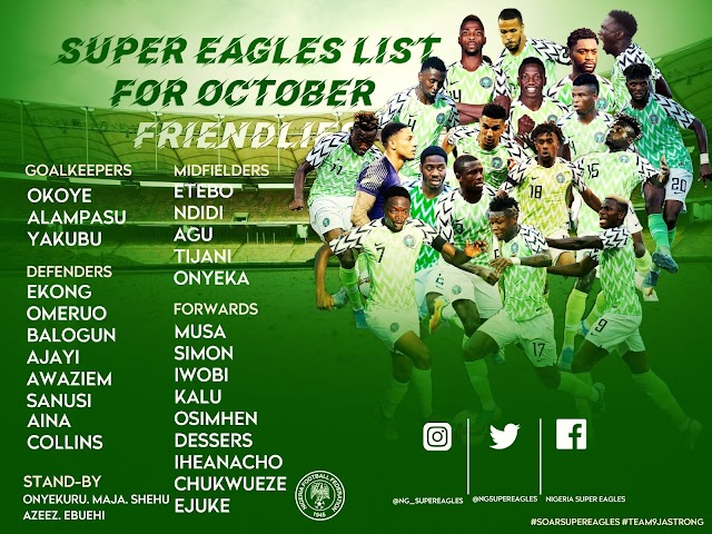 Rohr invites 25 players for Cote d'Ivoire, Tunisia Games