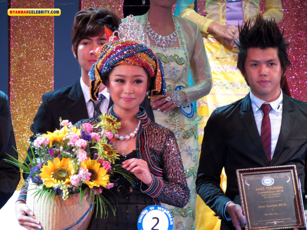 Miss Tourism for Myanmar 2012 Moe Thin Chae