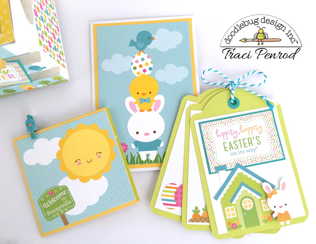 easter scrapbooking cards, tags, and photo mats