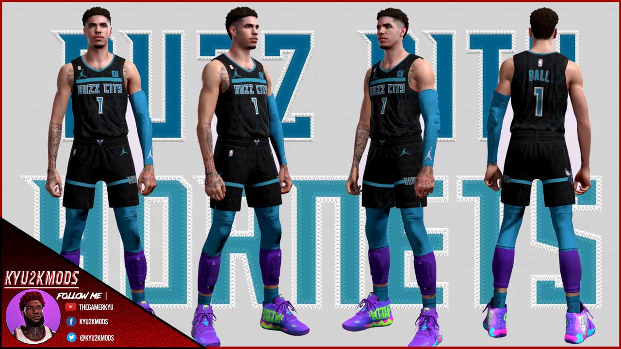 VN Design - Charlotte Hornets jersey with Charlotte Bobcats colorway.  #VNdesign