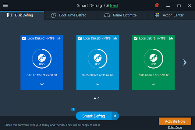 IObit Smart Defrag