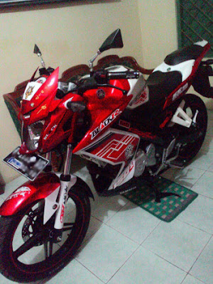 Modifikasi Motor Yamaha Vixion New