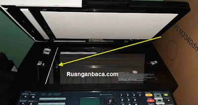 lampu scan kyocera mati