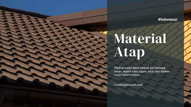 jenis material atap