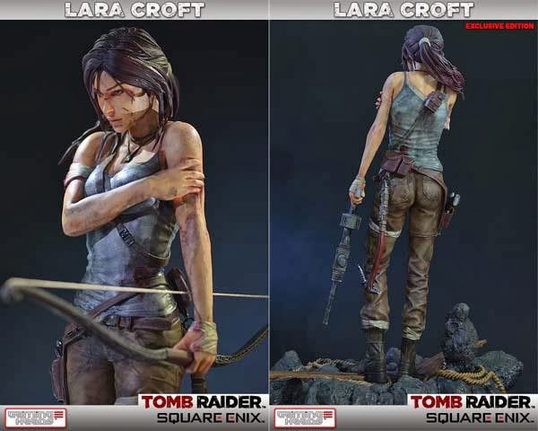 Lara Croft Survivor Collectible Statue
