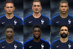 Pes 2017 France World Cup 2018 Facepack By Huseyn Facemaker