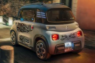 Citroën Ami 'Tribal' Custom Livery (2021) Rear Side