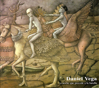 Daniel Vega ‎ “La Noche Que Precede A La Batalla” 1976 Spain Prog Folk