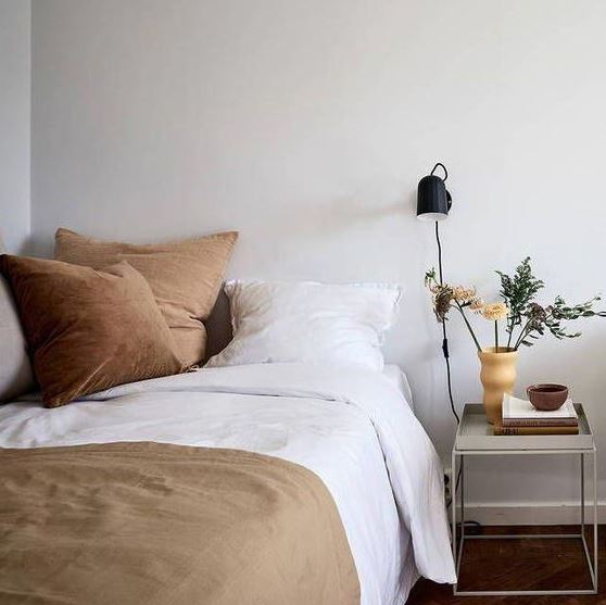 55 Gambar Desain Kamar Aesthetic Minimalis Sederhana Low ...