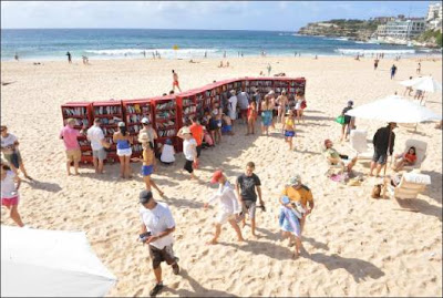 Head To Bondi Beach For A Quick Read Seen On www.coolpicturegallery.net