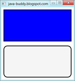 JavaFX 2.0: Rectangle and RectangleBuilder