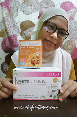 Kitsui Review Perbezaan Antara Product Whitenin BB & Vitamin C + Shine