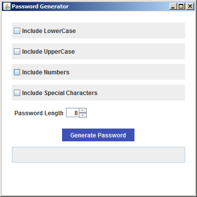 How To Create a Password Generator Project In Java