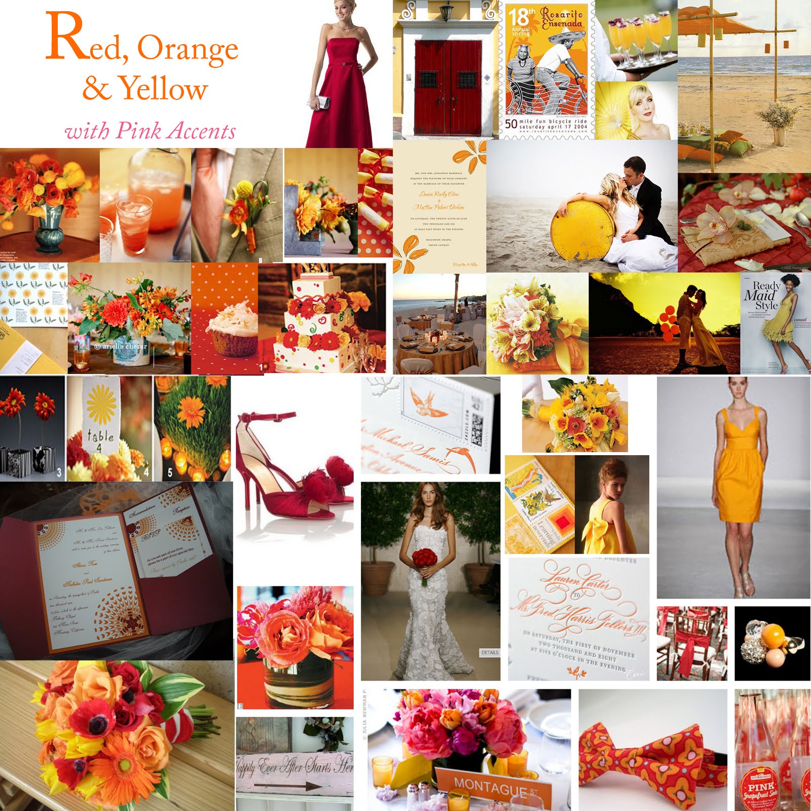 aqua-orange-yellow-red-wedding