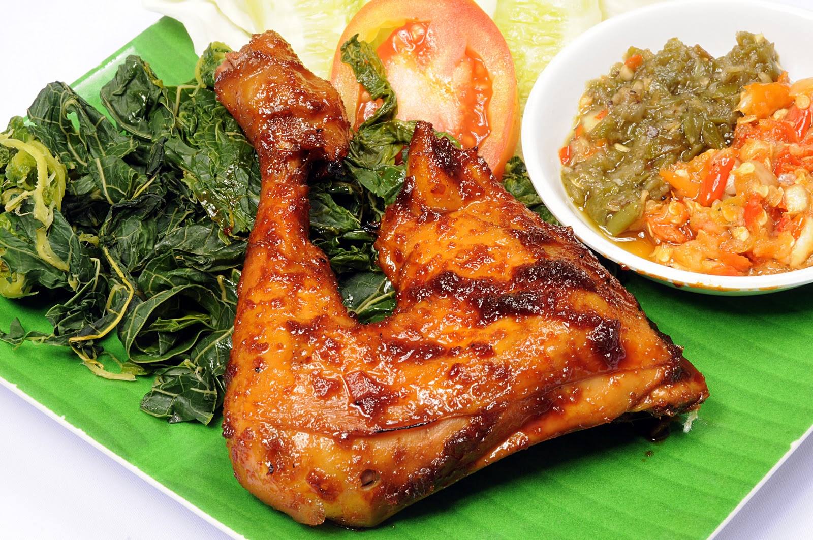 Resep Rahasia Resep Ayam Bakar Lalapan Plus Sambal Tomat