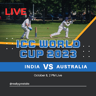 India vs australia icc world cup 2023 live score update