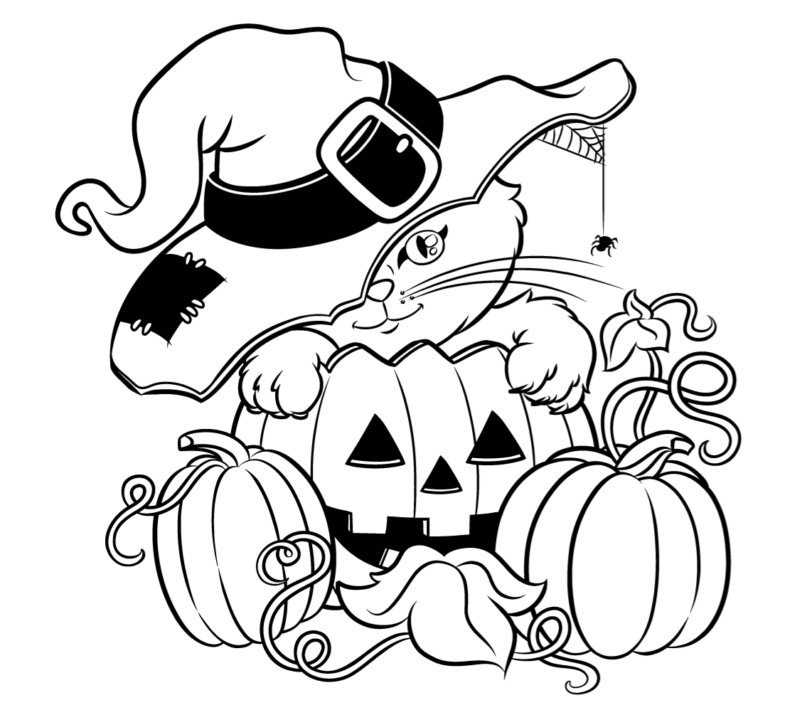 Printable Halloween Coloring Sheets 2