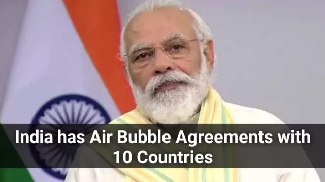 India has Air Bubble Agreements with 10 Countries: Highlights with Details